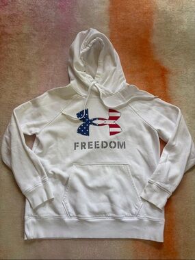 Under Armour Hoodie with American Flag
